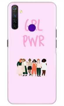 Girl Power Mobile Back Case for Realme 5i (Design - 267)