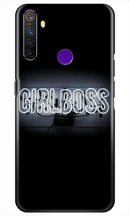 Girl Boss Black Case for Realme 5i (Design No. 268)