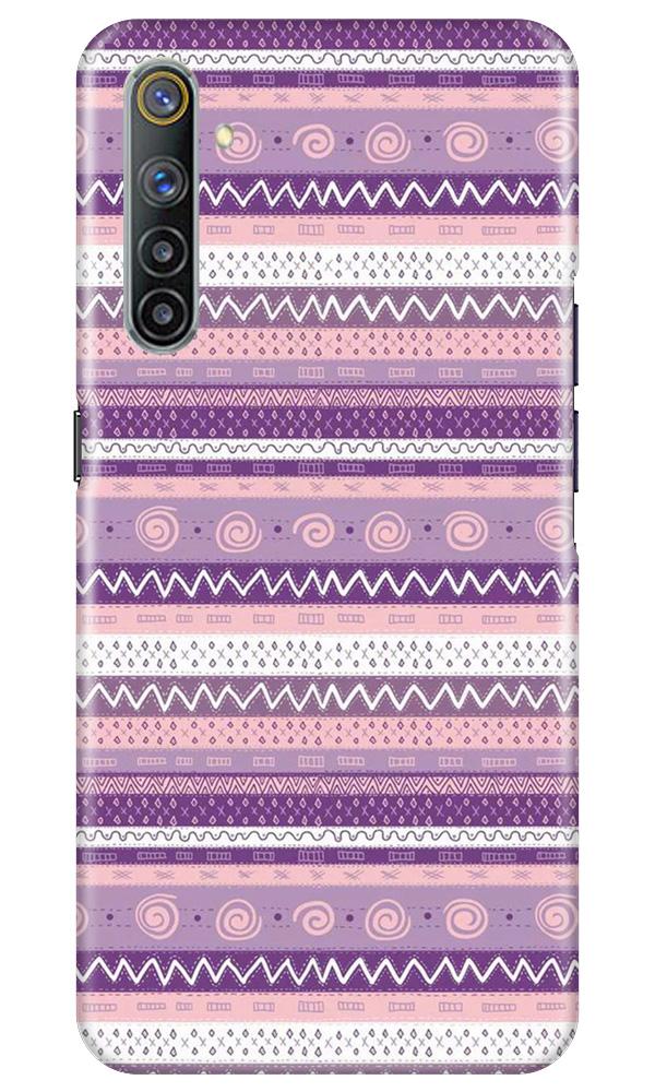 Zigzag line pattern3 Case for Realme 6 Pro