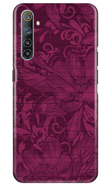 Purple Backround Mobile Back Case for Realme 6 Pro (Design - 22)