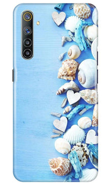 Sea Shells2 Mobile Back Case for Realme 6 Pro (Design - 64)