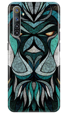 Lion Mobile Back Case for Realme 6 Pro (Design - 97)