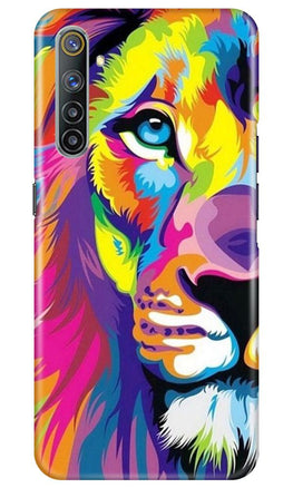 Colorful Lion Case for Realme 6 Pro(Design - 110)