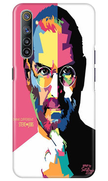 Steve Jobs Mobile Back Case for Realme 6 Pro  (Design - 132)