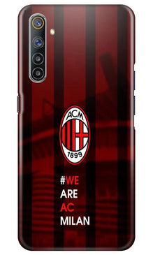 AC Milan Mobile Back Case for Realme 6 Pro  (Design - 155)