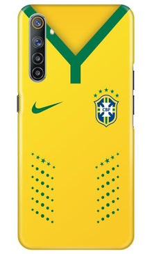 Brazil Mobile Back Case for Realme 6 Pro  (Design - 176)