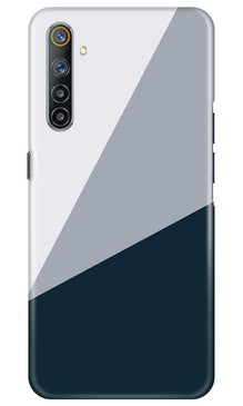 Blue Shade Mobile Back Case for Realme 6 Pro (Design - 182)