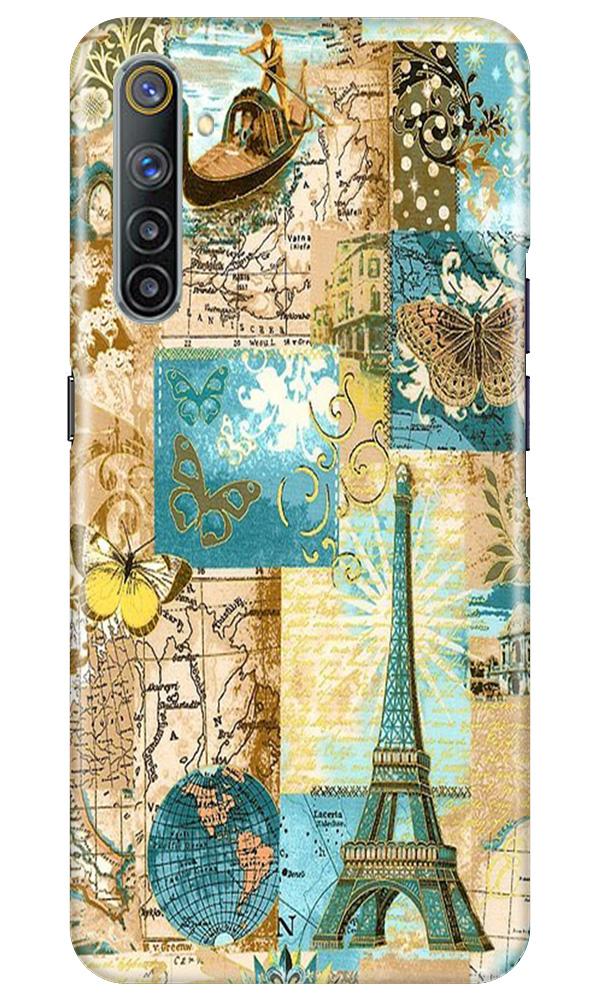 Travel Eiffel Tower Case for Realme 6 Pro (Design No. 206)