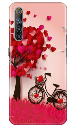 Red Heart Cycle Case for Realme 6 Pro (Design No. 222)