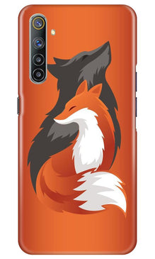 Wolf  Mobile Back Case for Realme 6 Pro (Design - 224)
