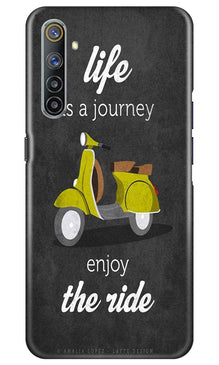 Life is a Journey Mobile Back Case for Realme 6 Pro (Design - 261)