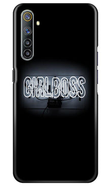 Girl Boss Black Mobile Back Case for Realme 6 Pro (Design - 268)