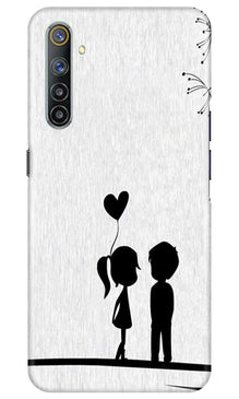 Cute Kid Couple Mobile Back Case for Realme 6 Pro (Design - 283)