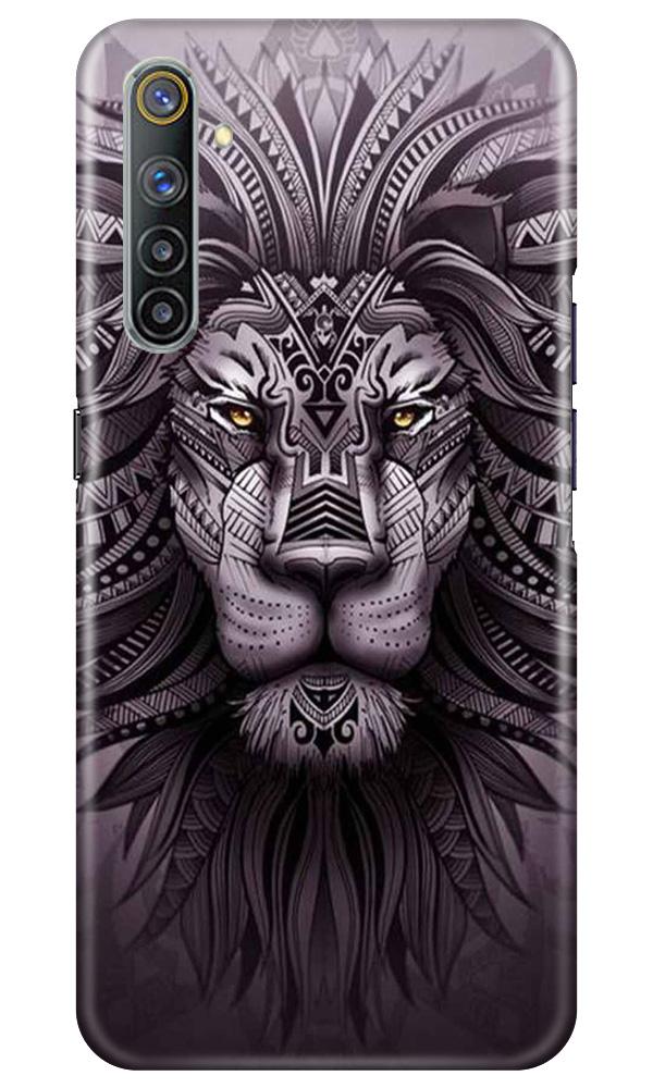 Lion Mobile Back Case for Realme 6 Pro (Design - 315)
