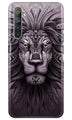 Lion Mobile Back Case for Realme 6 (Design - 315)