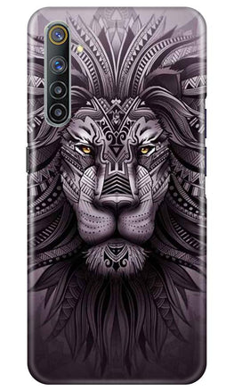 Lion Mobile Back Case for Realme 6 (Design - 315)
