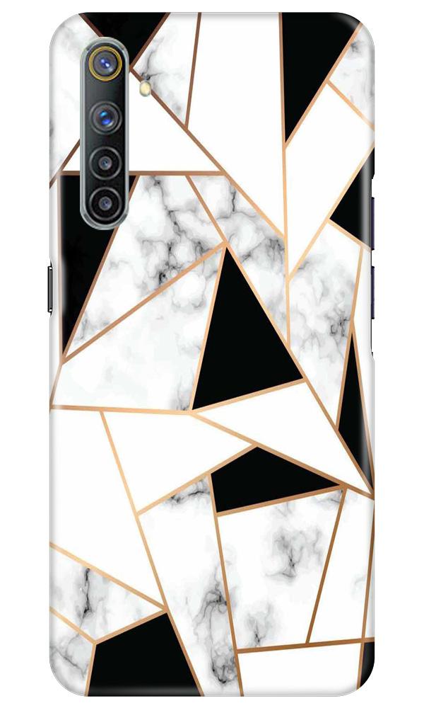 Marble Texture Mobile Back Case for Realme 6 (Design - 322)