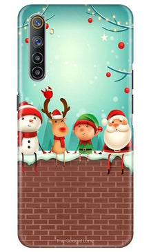 Santa Claus Mobile Back Case for Realme 6 (Design - 334)