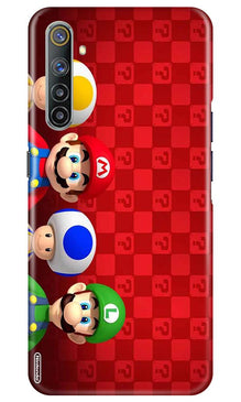 Mario Mobile Back Case for Realme 6 (Design - 337)
