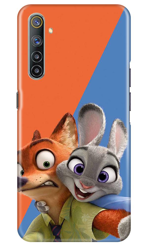 Cartoon Mobile Back Case for Realme 6 (Design - 346)