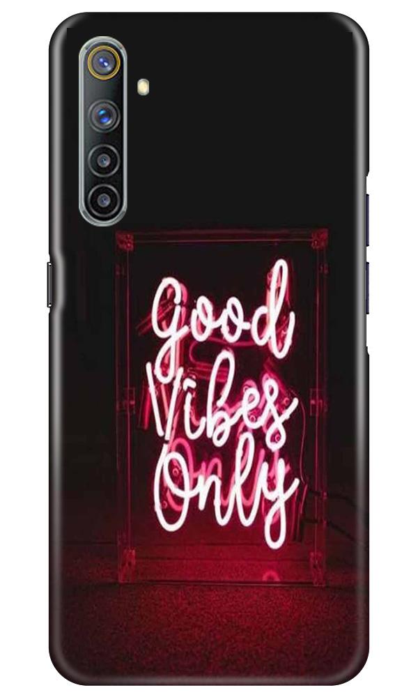 Good Vibes Only Mobile Back Case for Realme 6 Pro (Design - 354)