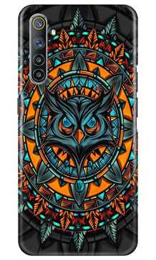 Owl Mobile Back Case for Realme 6 Pro (Design - 360)