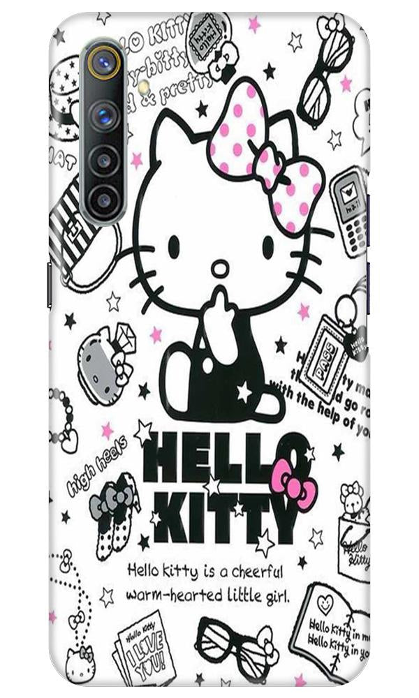 Hello Kitty Mobile Back Case for Realme 6 Pro (Design - 361)