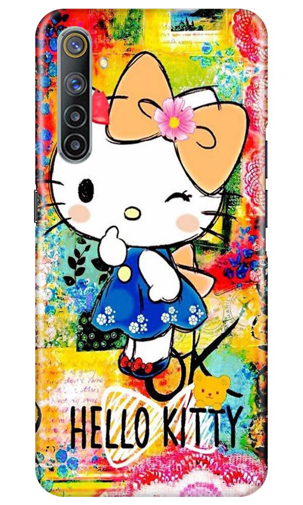 Hello Kitty Mobile Back Case for Realme 6 Pro (Design - 362)