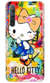 Hello Kitty Mobile Back Case for Realme 6 (Design - 362)