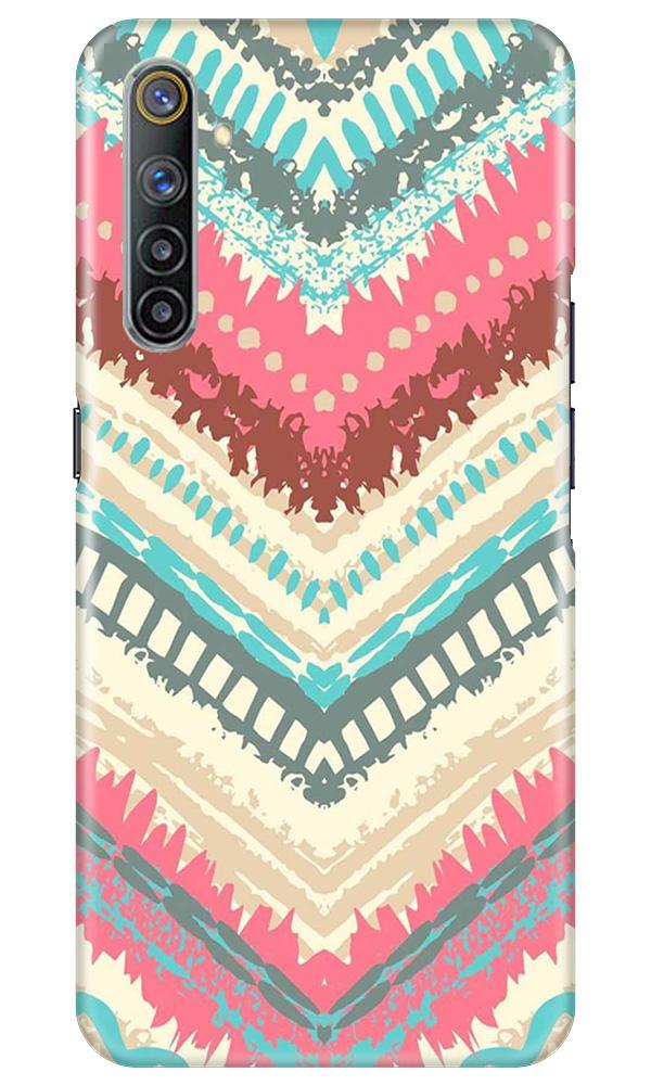 Pattern Mobile Back Case for Realme 6 (Design - 368)