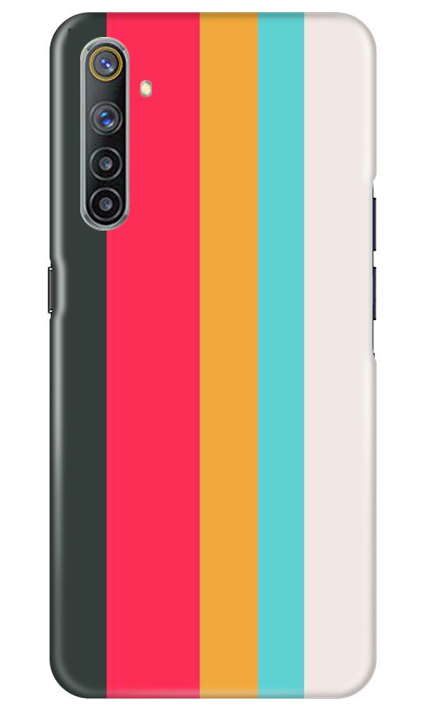 Color Pattern Mobile Back Case for Realme 6 Pro (Design - 369)