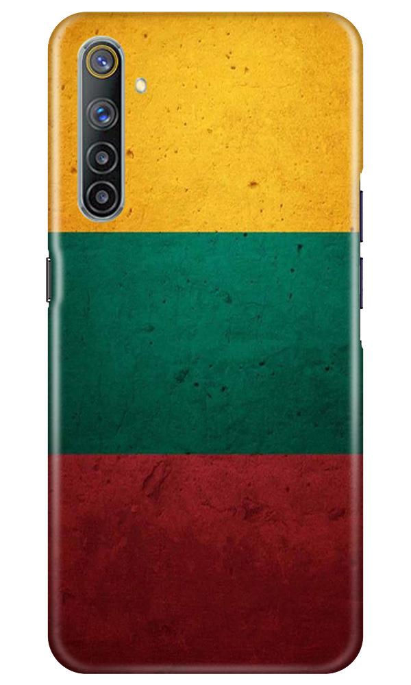Color Pattern Mobile Back Case for Realme 6 (Design - 374)