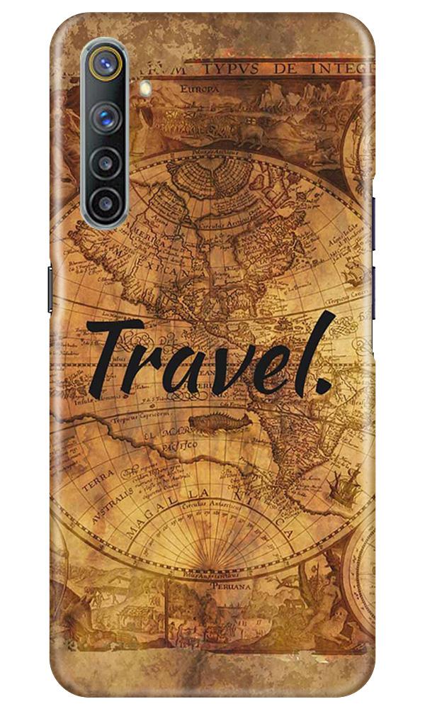 Travel Mobile Back Case for Realme 6 (Design - 375)