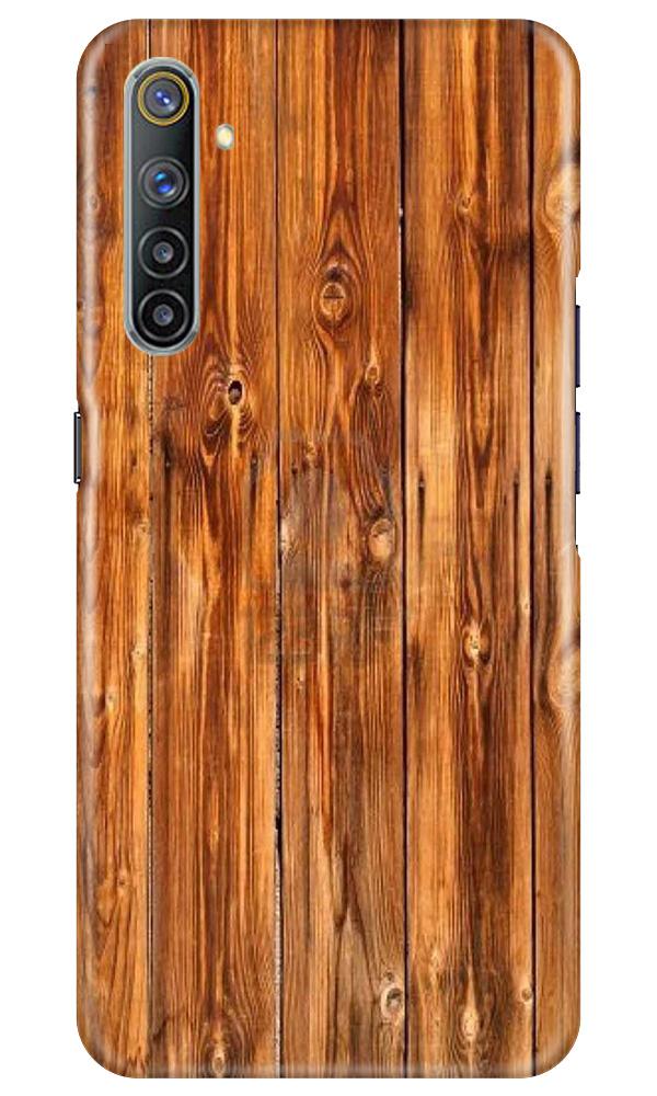 Wooden Texture Mobile Back Case for Realme 6 Pro (Design - 376)