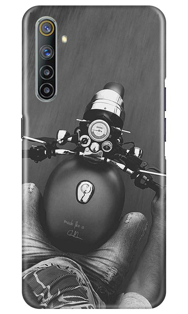 Royal Enfield Mobile Back Case for Realme 6 (Design - 382)