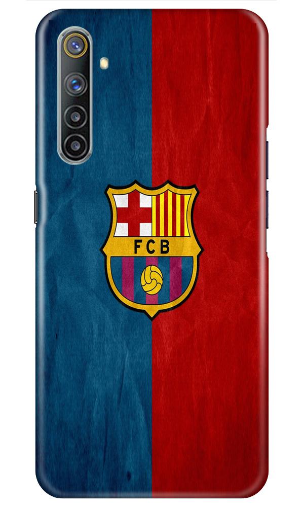 FCB Football Case for Realme 6i  (Design - 123)