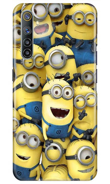 Minions Mobile Back Case for Realme 6i  (Design - 127)
