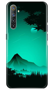 Moon Mountain Mobile Back Case for Realme 6i (Design - 204)
