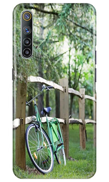 Bicycle Mobile Back Case for Realme 6i (Design - 208)