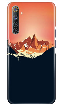 Mountains Mobile Back Case for Realme 6i (Design - 227)