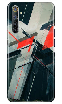 Modern Art Mobile Back Case for Realme 6i (Design - 231)