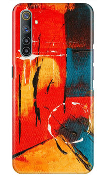 Modern Art Mobile Back Case for Realme 6i (Design - 239)