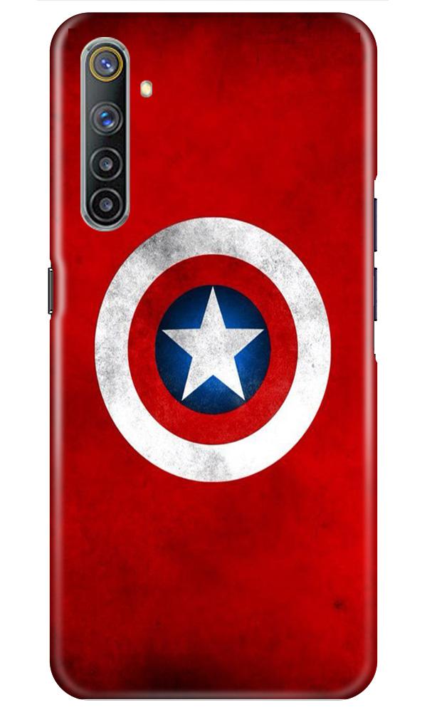 Captain America Case for Realme 6i (Design No. 249)