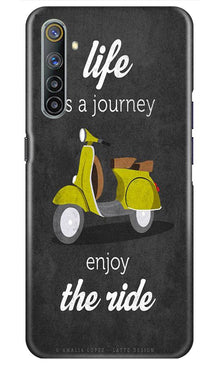 Life is a Journey Mobile Back Case for Realme 6i (Design - 261)