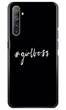 #GirlBoss Mobile Back Case for Realme 6i (Design - 266)