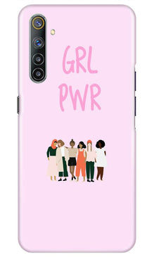 Girl Power Mobile Back Case for Realme 6i (Design - 267)