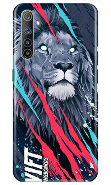 Lion Mobile Back Case for Realme 6i (Design - 278)