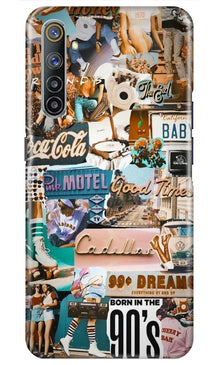 Vintage Design Mobile Back Case for Realme 6i (Design - 284)