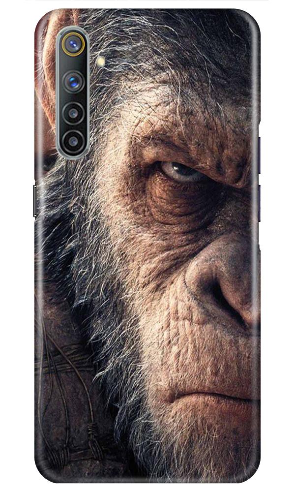 Angry Ape Mobile Back Case for Realme 6i (Design - 316)