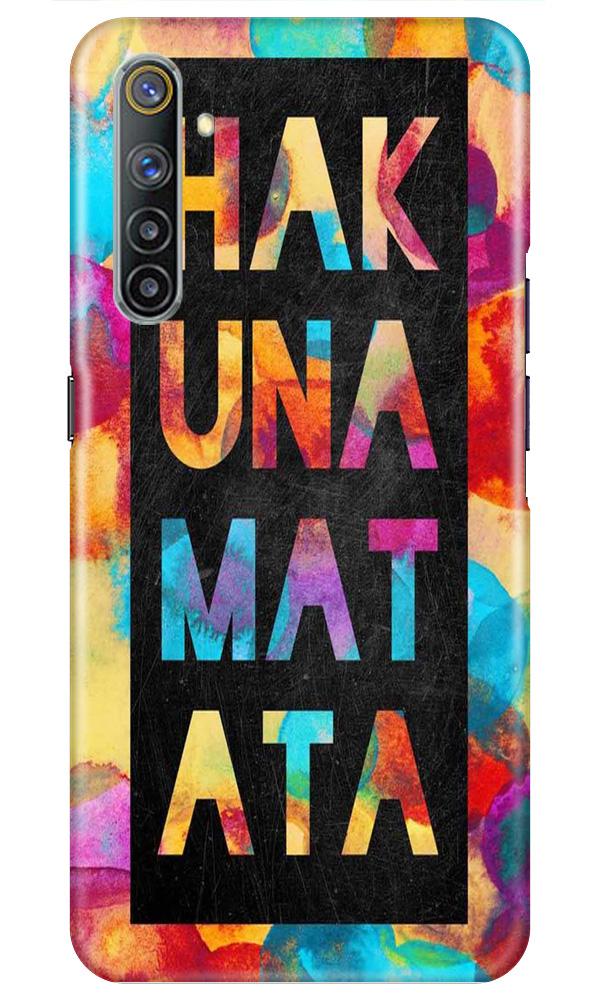 Hakuna Matata Mobile Back Case for Realme 6i (Design - 323)